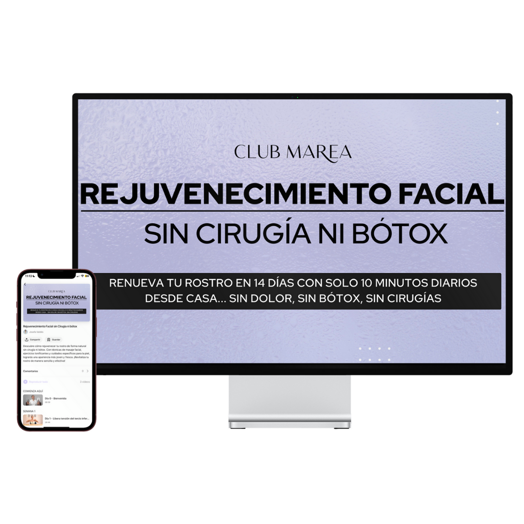 Rejuvenecimiento Facial sin Cirugía ni Bótox