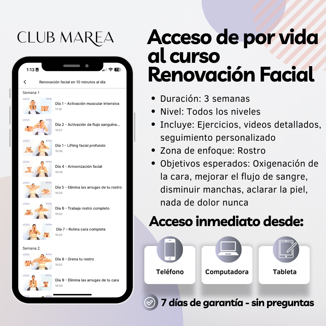 Renovación Facial en 10 minutos al día